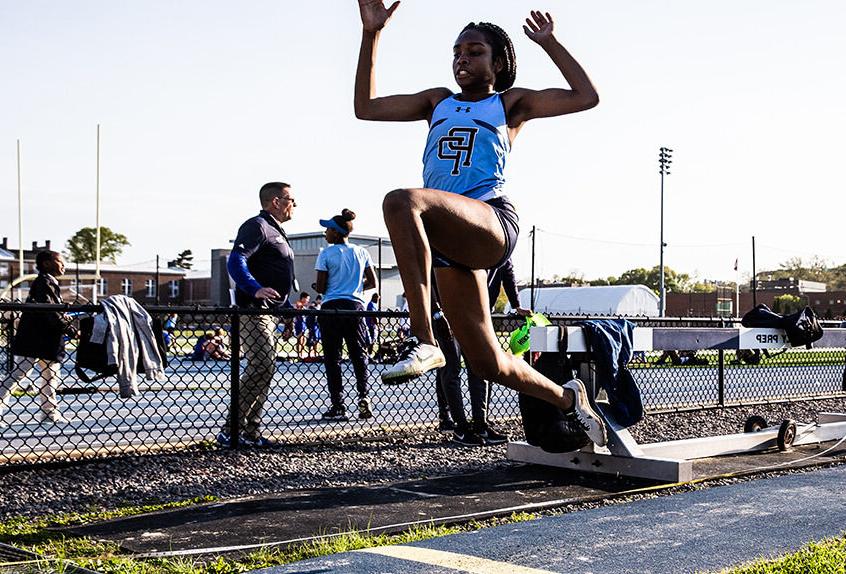 Girls track and field